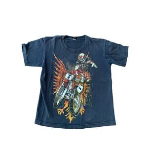 GWP Sport Motocross Graphic T-Shirt - Youth Size Medium